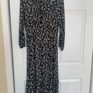long sleeve maxi summer dress